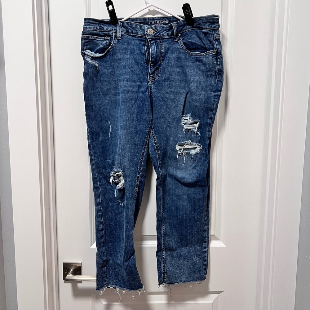 Maurice’s capri jeans, size 14
